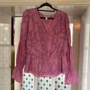 Elizabeth and James Polyester rose print